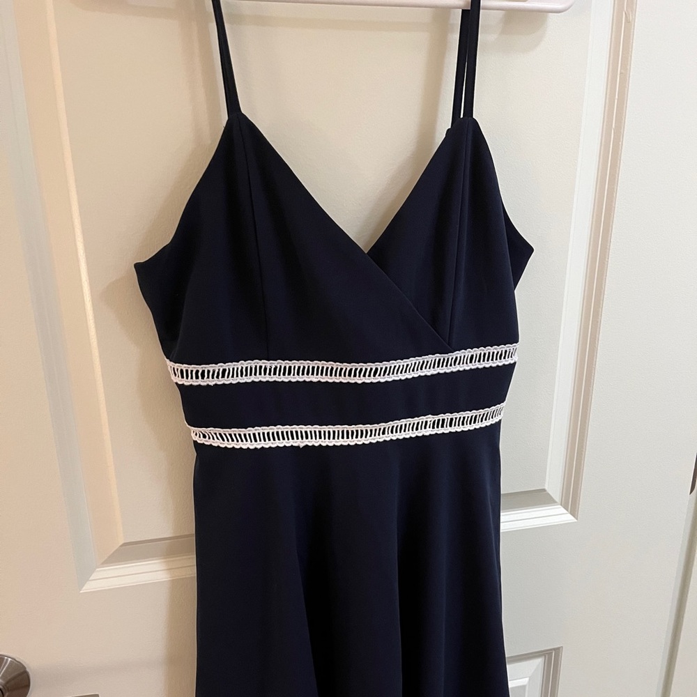 Navy Skater Dress